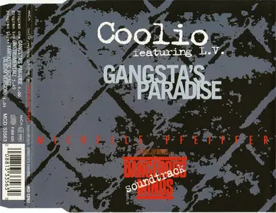 Coolio feat. L.V. - Gangsta's Paradise [MCA MCD 33563] {Europe 1995, Single}