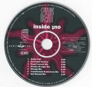 Culture Beat - Inside Out [Dance Pool DAN 662483 2] {Europe 1995, Maxi}