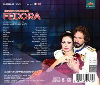Daniela Dessi - Giordano: Fedora (2018)