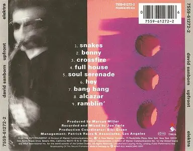 David Sanborn - Upfront (1992) {Elektra}