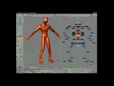 Simplylightwave - Character Rigging, Deformations and Walk Cycle