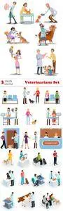 Vectors - Veterinarians Set