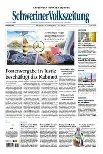 Schweriner Volkszeitung Gadebusch-Rehnaer Zeitung - 22. August 2018