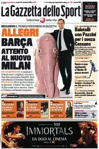 La Gazzetta dello Sport (11-11-11)