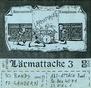 V.A. – Lärmattacke 3 (1985) [Cassette Rip]