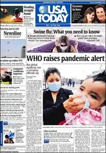 USA Today - 29 April 2009