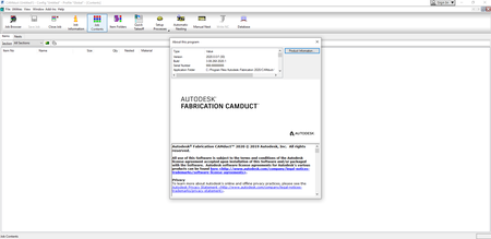 Autodesk Fabrication Products 2020.1