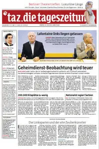 Tageszeitung TAZ vom 22 Mai 2012