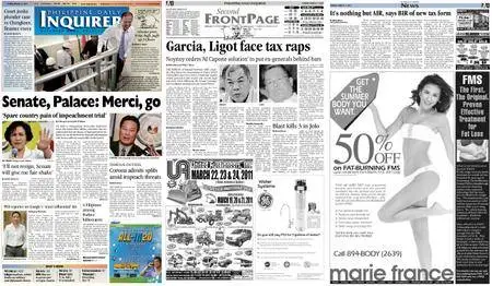Philippine Daily Inquirer – March 11, 2011