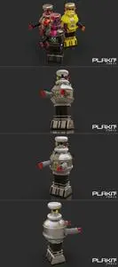 PlaKit - LostIn Space Robot B-9