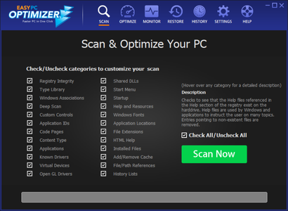 WebMinds Easy PC Optimizer 2.0.1.9.428 + Portable