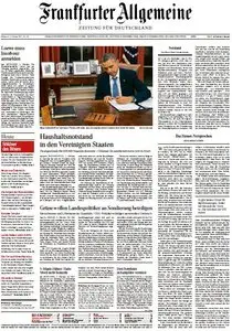 Frankfurter Allgemeine Zeitung vom Mittwoch/Donnerstag, 02./03. Oktober 2013