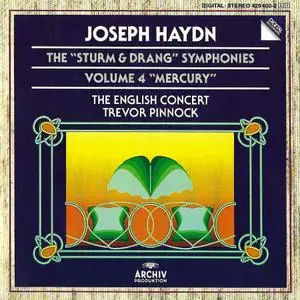 Trevor Pinnock, The English Concert - Joseph Haydn: The "Sturm & Drang" Symphonies, Vol. 4 "Mercury" (1990)