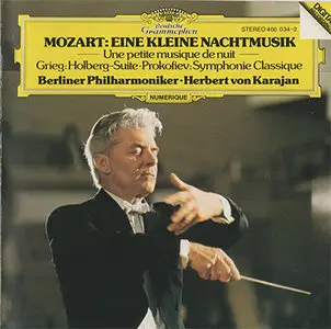 Karajan - Mozart / Grieg / Prokofiev - Eine Kleine Nachtmusik / Holberg Suite / Symphonie Classique (1982)