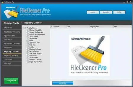 WebMinds FileCleaner Pro 4.7.0 Build 309