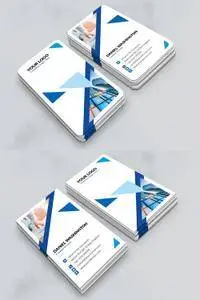 Business Card - Triangle Multipurpose Vertical