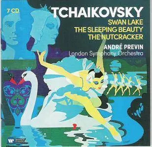 Tchaikovsky -Swan Lake -The Sleeping Beauty -The Nutcracker -  André Previn  ( 7 CD Boxset 2016 )