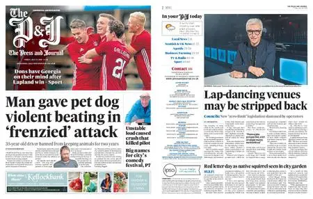 The Press and Journal Aberdeenshire – July 19, 2019
