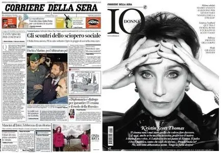 Il Corriere della Sera (15-11-14) + Io Donna