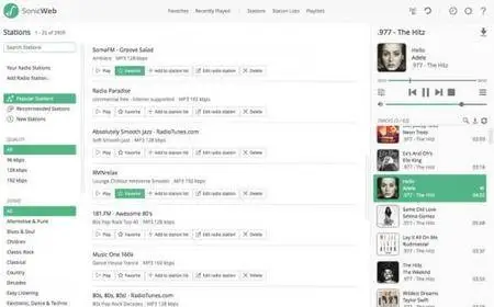 SonicWeb Internet Radio Player 2.3 macOS