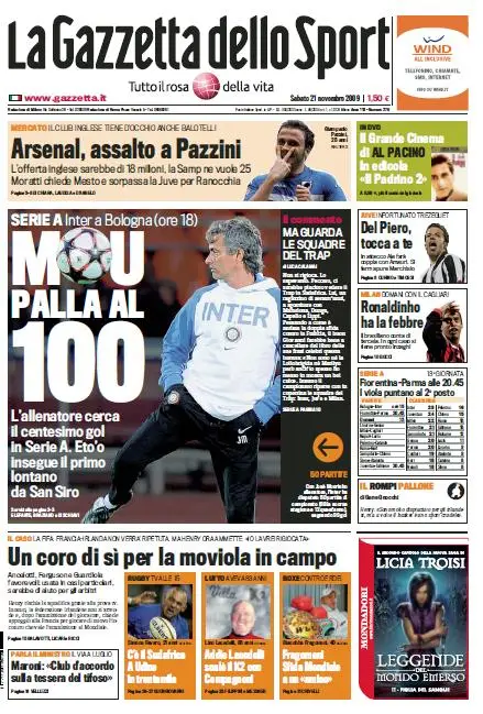 La Gazzetta dello Sport (21-11-09)