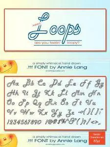 CM - Annie's Loops Font 1164249