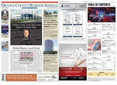 Orange County Business Journal – August 31, 2015