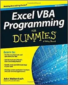 Excel VBA Programming For Dummies