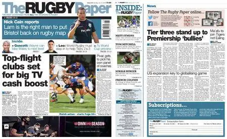 The Rugby Paper – July 15, 2018