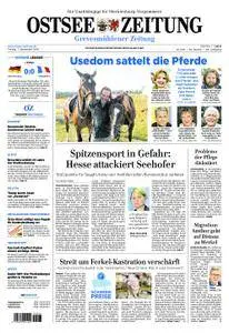 Ostsee Zeitung Grevesmühlener Zeitung - 07. September 2018