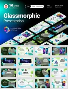 Glassmorphic Presentation PowerPoint