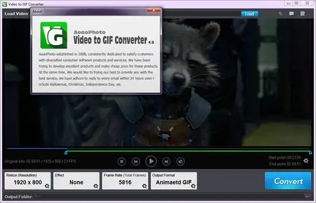 Aoao Video to GIF Converter 4.0 Portable