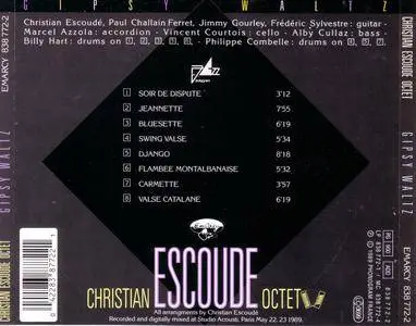 Christian Escoude Octet - Gipsy Waltz (1989) {EmArcy 838 772-2}