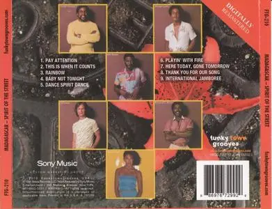 Madagascar - Spirit Of The Street (1981) {FunkyTownGrooves}