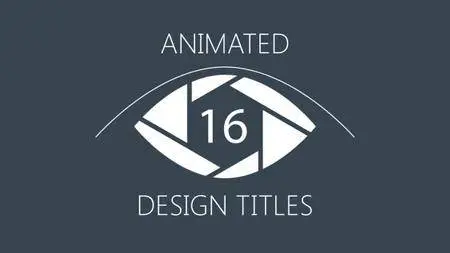 16 Animated Design Titles - Project for After Effects (VideoHive)