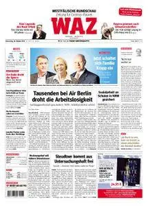 WAZ Westdeutsche Allgemeine Zeitung Castrop-Rauxel - 26. Oktober 2017