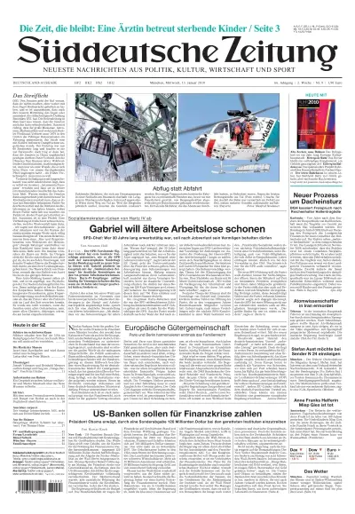 Sueddeutsche Zeitung vom 13.01.2010