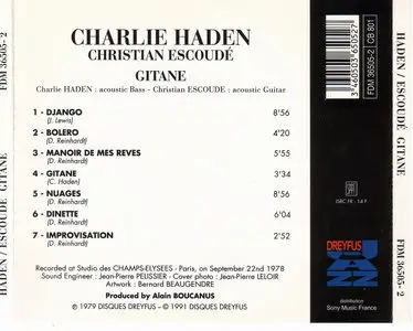 Charlie Haden and Christian Escoude Gitane