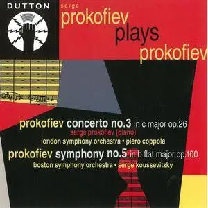 Sergey Prokofiev, Sergey Koussevitzky - Prokofiev: Concerto No.3, Symphony No.5 (2000)