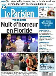 Le Parisien du Lundi 13 Juin 2016