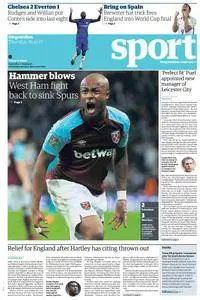 The Guardian Sports supplement  26 October 2017