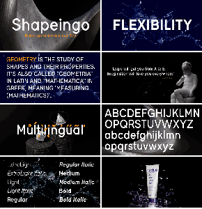 Shapeingo Font Family