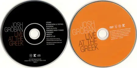 Josh Groban - Live At The Greek (2004) [CD + DVD]