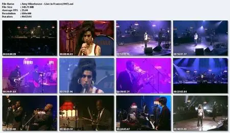 Amy Winehouse - Live in France (2007)