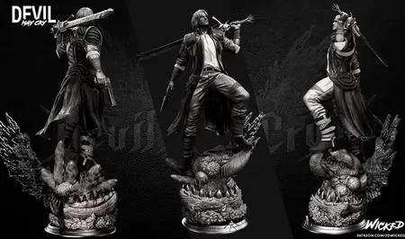 WICKED - Dante Statue Devil May Cry