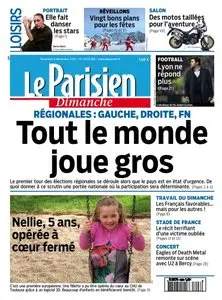 Le Parisien du Dimanche 6 Décembre 2015