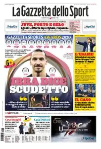 La Gazzetta dello Sport Roma – 15 dicembre 2020