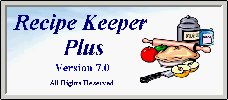 Recipe Keeper Plus ver.7.0