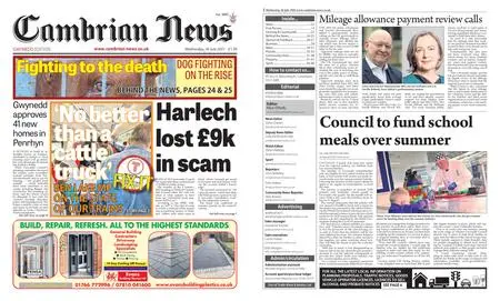 Cambrian News Meirionnydd – 27 July 2023