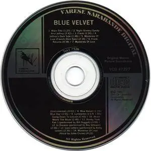 Angelo Badalamenti & VA - Blue Velvet: Original Motion Picture Soundtrack (1986)